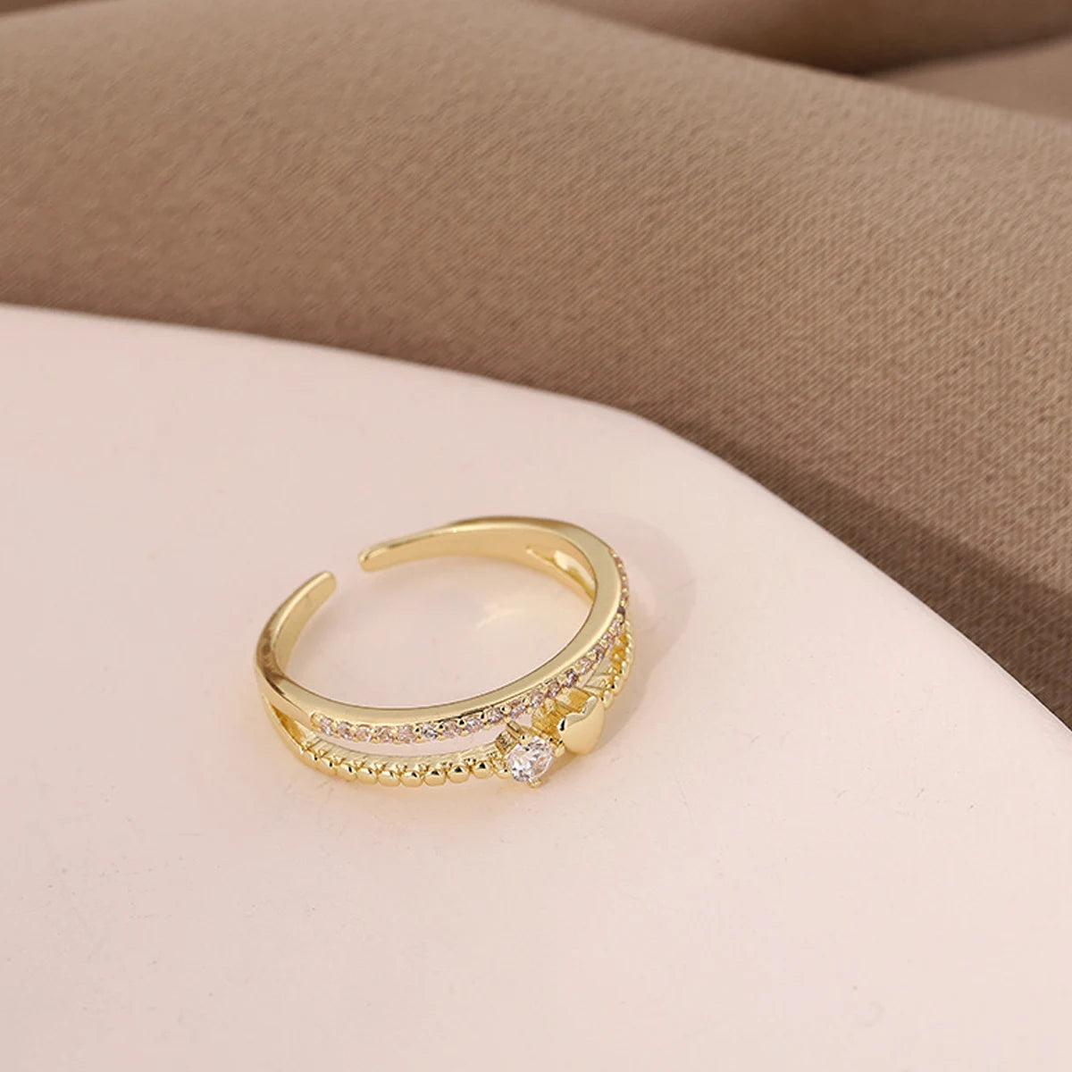 Herz Ringe Gold Bijoux