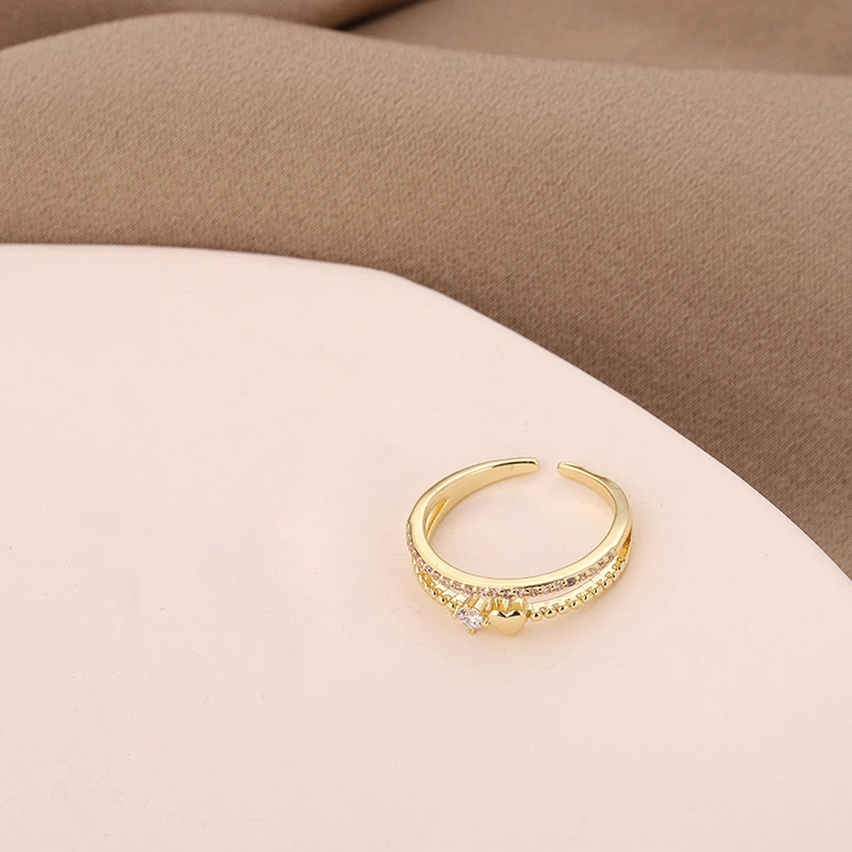 Herz Ringe Gold Bijoux
